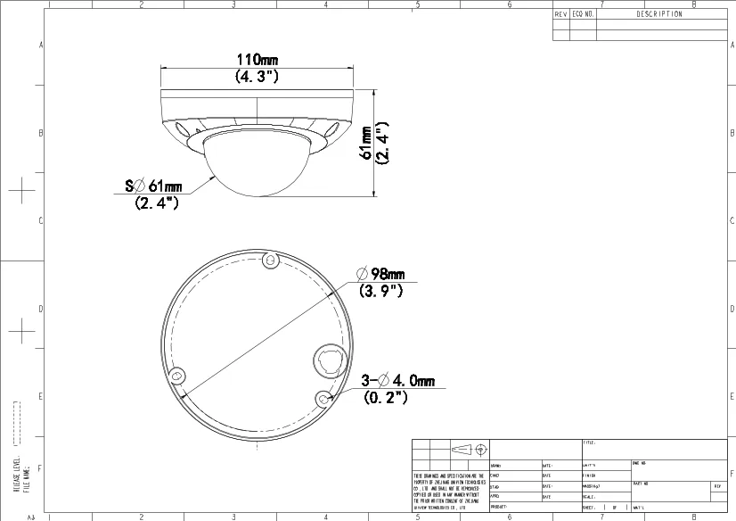 Thumbnail 5 for Uniview IPC318SR3-ADF28KM-G 8MP HD Intelligent LightHunter IR Fixed Mini Dome Camera