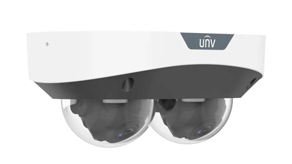 Thumbnail 3 for Uniview IPC3222SS-ADF28K-I1 2 × 2 MP Dual-channel Non-Splicing Multiview Series IR Fixed Intelligent Network Camera