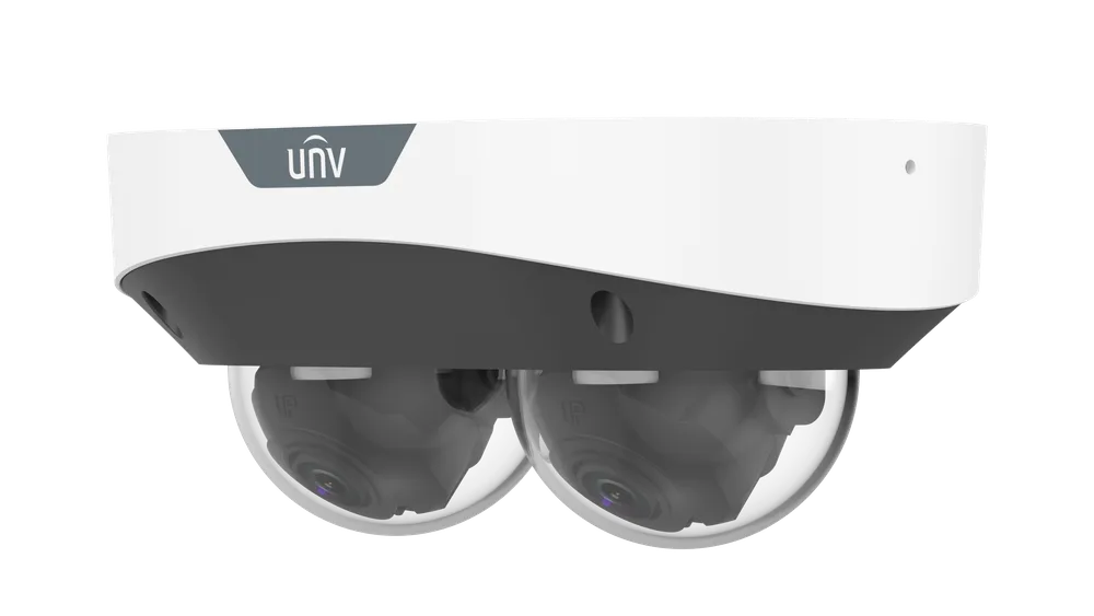 Uniview IPC3224SS-ADF28K-I1 2 × 4 MP Dual-channel Non-Splicing Multiview Series IR Fixed Intelligent Network Camera
