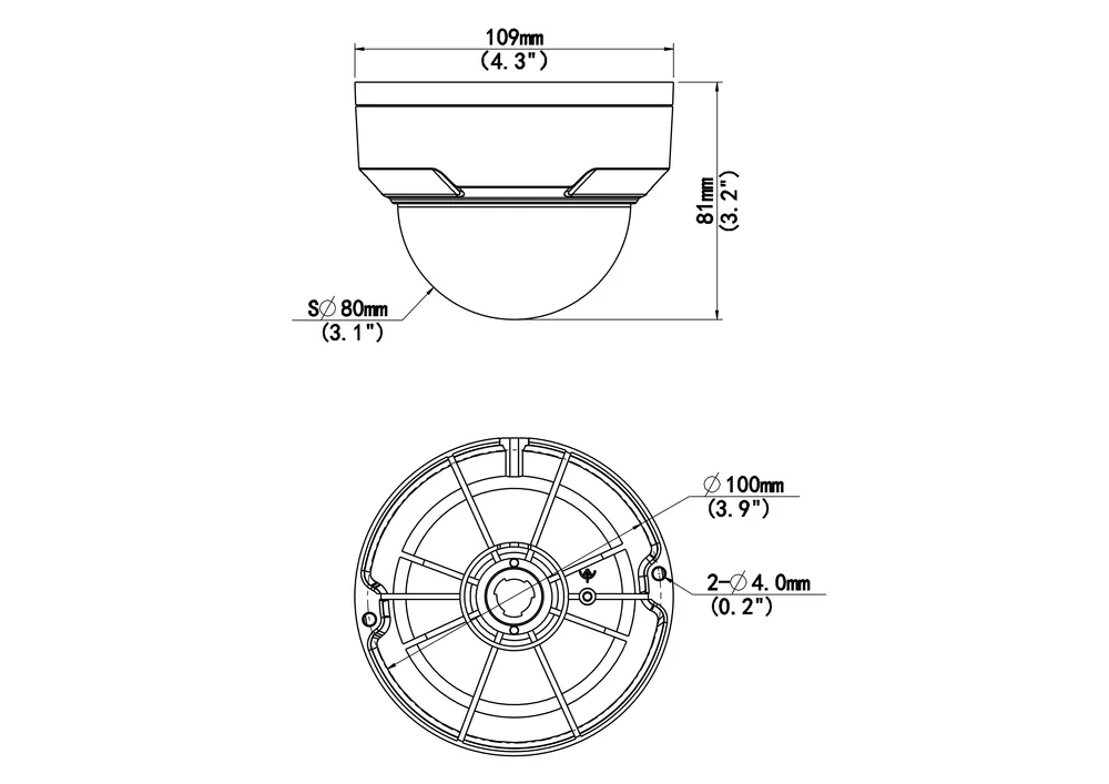 Thumbnail 5 for Uniview IPC322SB-DF28(40)K-I0 2MP HD Intelligent LightHunter IR Fixed Dome Network Camera