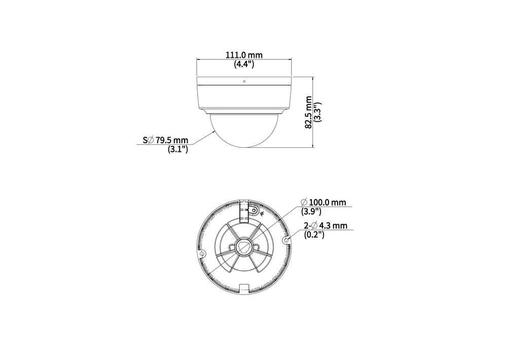 Thumbnail 4 for Uniview IPC325SS-ADF28(40)K-I1 5MP HD Intelligent LightHunter IR Fixed Dome Network Camera