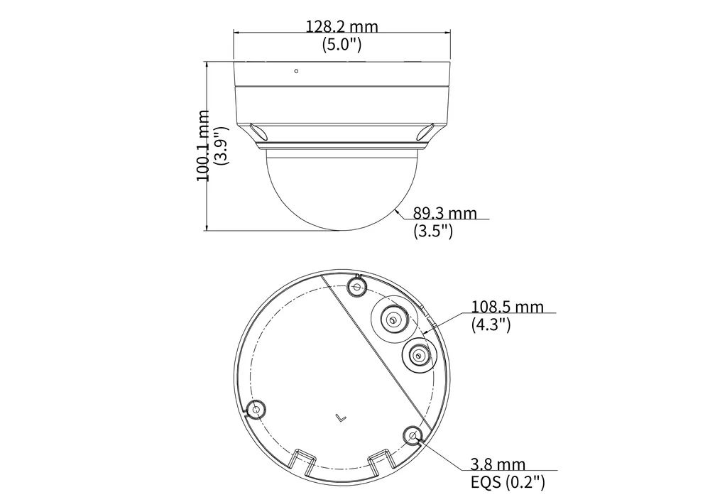 Thumbnail 5 for Uniview IPC3534SB-ADNZK-I0 4MP HD Intelligent LightHunter Cable-free IR VF Dome Network Camera