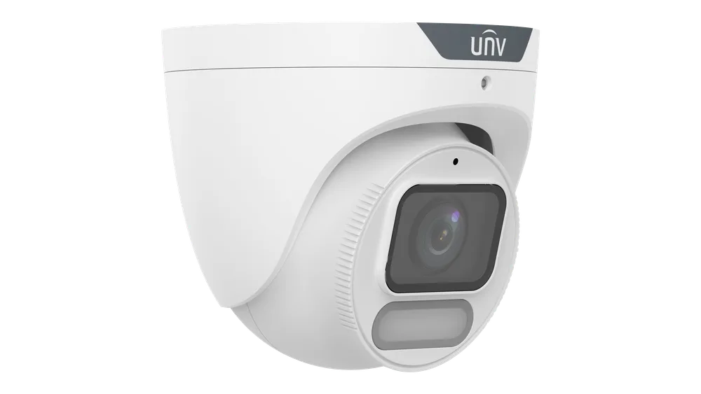 Thumbnail 2 for Uniview IPC3624SR-ADF28KM-WP 4MP ColorHunter with Wise-ISP Fixed Eyeball Network Camera