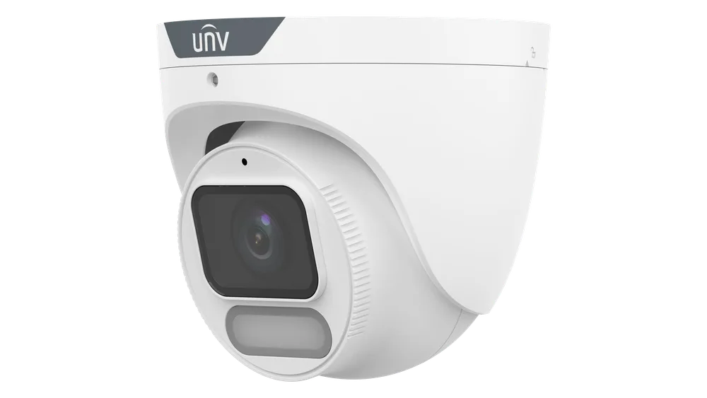 Thumbnail 2 for Uniview IPC3628SR-ADF28(40)KM-WP 8MP ColorHunter Wise-ISP Warm Light Turret Network Camera