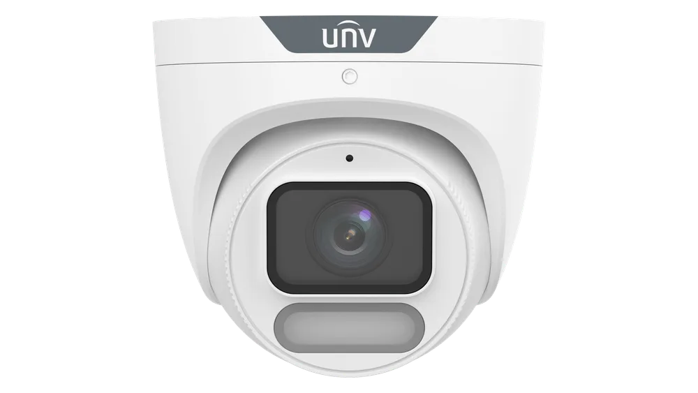 Thumbnail 3 for Uniview IPC3628SR-ADF28(40)KM-WP 8MP ColorHunter Wise-ISP Warm Light Turret Network Camera