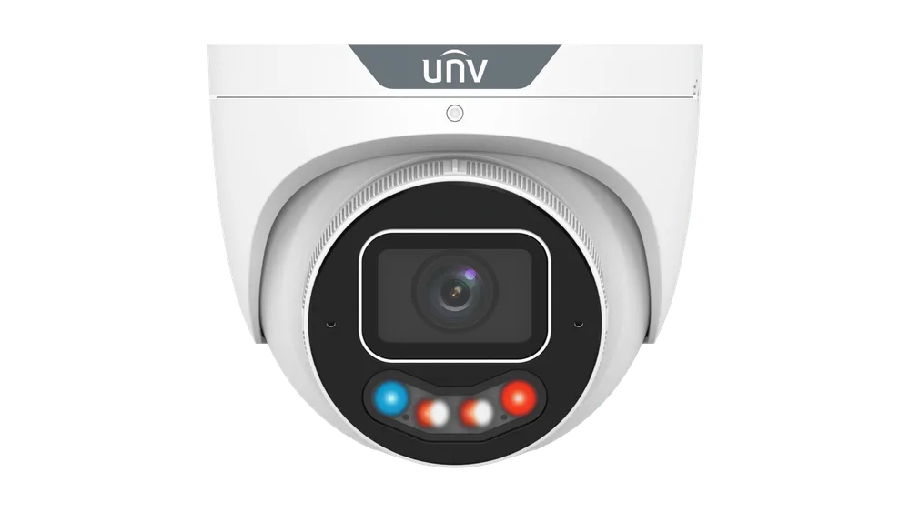 Thumbnail 2 for Uniview IPC3634SE-ADF28(40)KMC-WP-I1 4MP OwlView Plus Tri-Guard Fixed Dual-light Turret Network Camera