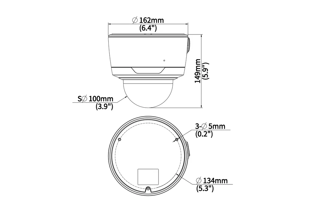 Thumbnail 4 for Uniview IPC3734SS-ADZK-I1 4MP HD Intelligent LightHunter IR VF Dome Network Camera