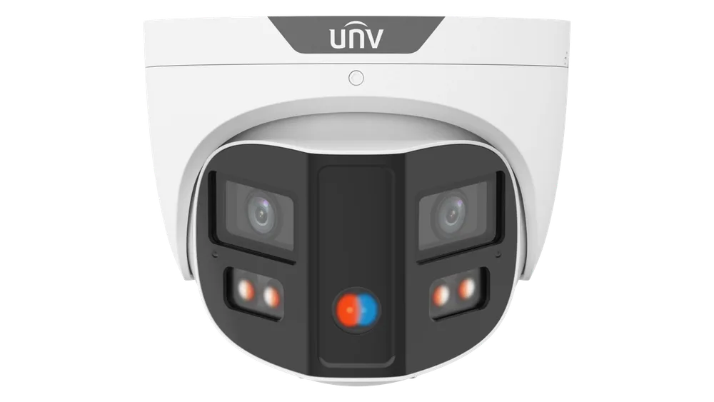 Thumbnail 3 for Uniview IPC3K28SE-ADF28KMC-DL-I0 4K HD ColorHunter Omniview Series Light and Audible Warning Fixed Turret Network Camera