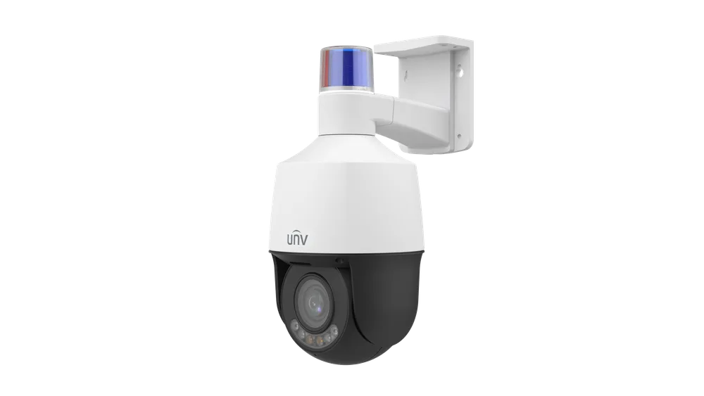 Uniview IPC6312LFW-AX5C-VG1 2MP LightHunter Active Deterrence Mini PTZ Camera