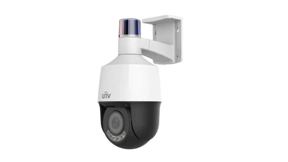Thumbnail 2 for Uniview IPC6314LWH-AX5C-VG2 4MP 5X Wise-ISP Tri-Guard Warm light Network PTZ Camera