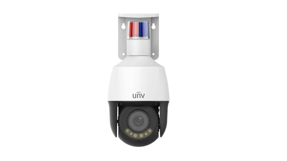 Thumbnail 3 for Uniview IPC6314LWH-AX5C-VG2 4MP 5X Wise-ISP Tri-Guard Warm light Network PTZ Camera