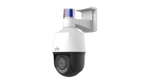 Uniview IPC6324LWH-AX5C-VG2 4MP 5X Wise-ISP Tri-Guard Warm light Network PTZ Camera