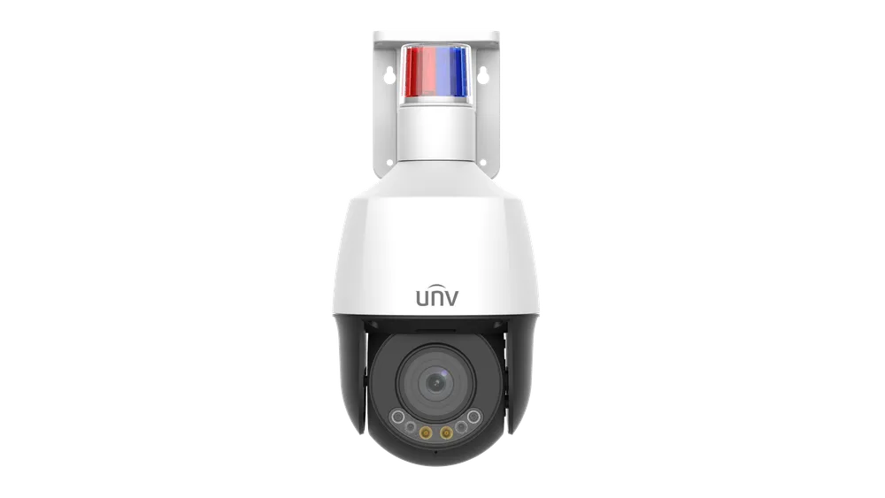 Thumbnail 2 for Uniview IPC6325LFW-AX5C-VG 5MP LightHunter Active Deterrence Mini PTZ Camera
