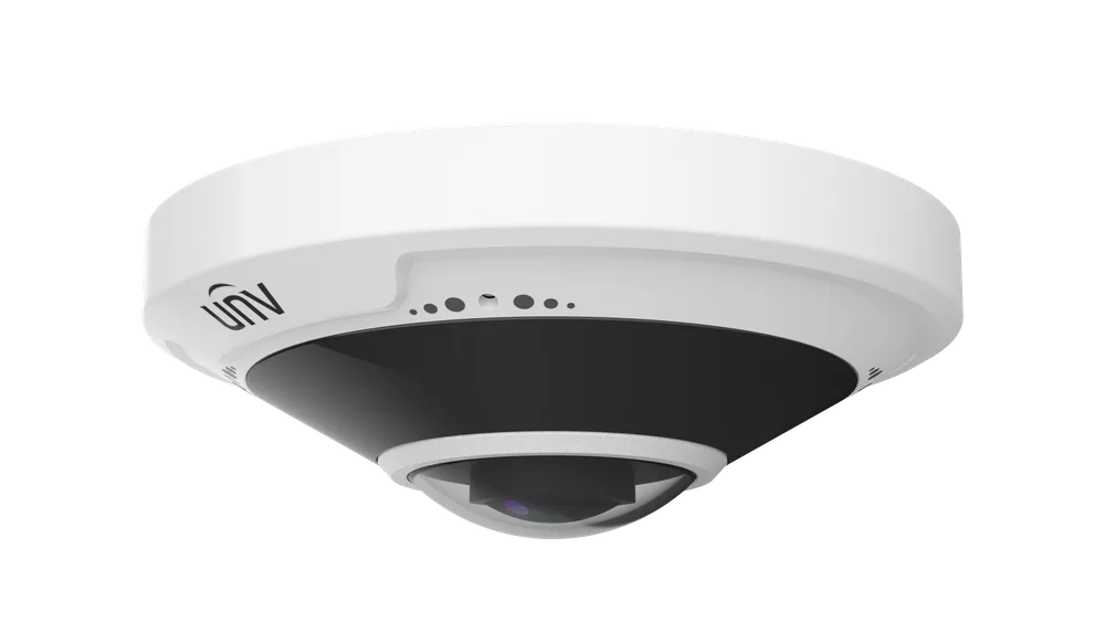 Thumbnail 2 for Uniview IPC815SB-ADF14K-I0 5MP Panoramic IR Fixed Fisheye Network Camera