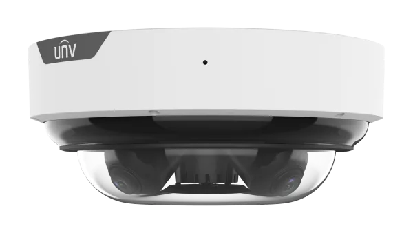 Uniview IPC8645EA-ADZKM-I1 4 x 5MP MultiView Wise-ISP VF IR Dome Network Camera
