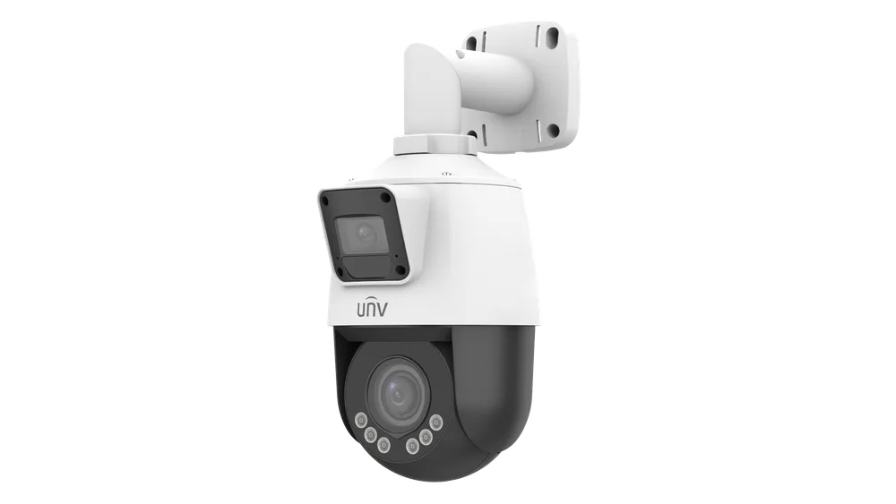 Thumbnail 2 for Uniview IPC9312LFW-AF28-2X4 2MP + 2MP LightHunter Dual-lens Network PTZ Camera