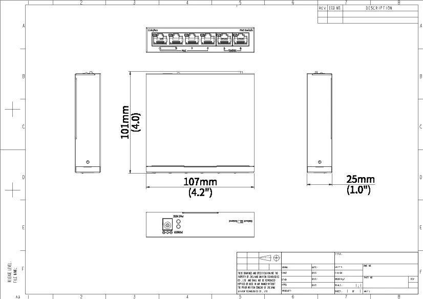 Thumbnail 3 for Uniview Video Intercom Kit(PoE Switch) (KIT/201S/372S/NSW2020)