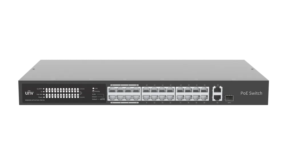 Thumbnail 3 for Uniview NSW2020-24T1GT1GC-POE-IN Unmanaged Ethernet PoE Switches