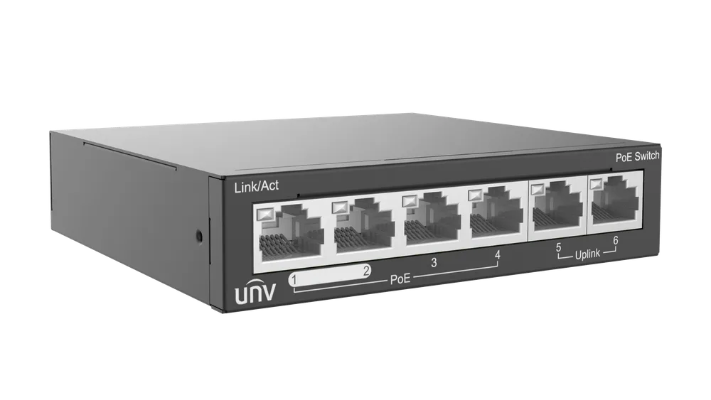 Thumbnail 4 for Uniview NSW2020-6T-POE-IN Ethernet PoE Switches