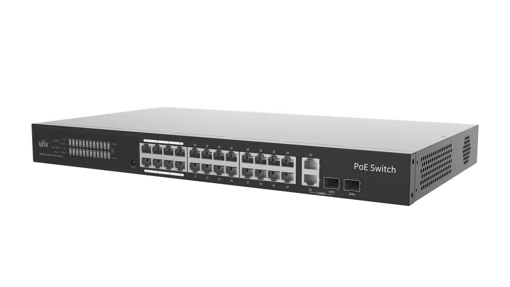 Thumbnail 2 for Uniview NSW2100-25GT1GP1GC-POE-IN Lite Cloud Managed Gigabit Ethernet PoE Switch