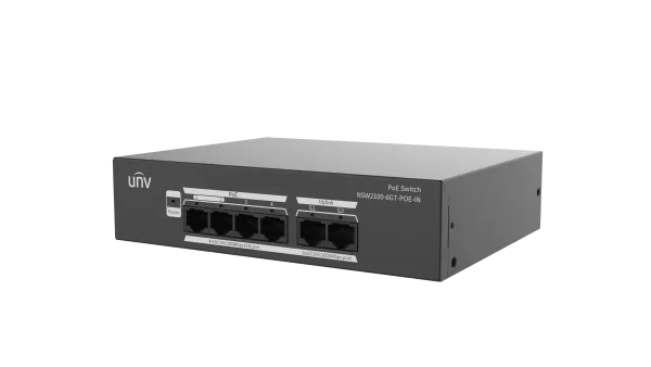 Uniview NSW2100-6GT-POE-IN Lite Cloud Managed Gigabit Ethernet PoE Switch