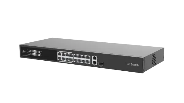 Uniview NSW3000-16T1GT1GC-LPOE-IN Cloud Managed Ethernet Low Power PoE Switch