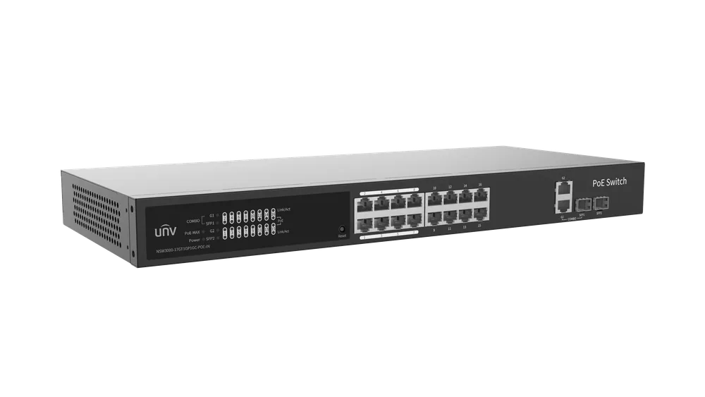 Thumbnail 4 for Uniview NSW3000-17GT1GP1GC-POE-IN Cloud Managed Gigabit Ethernet PoE Switch