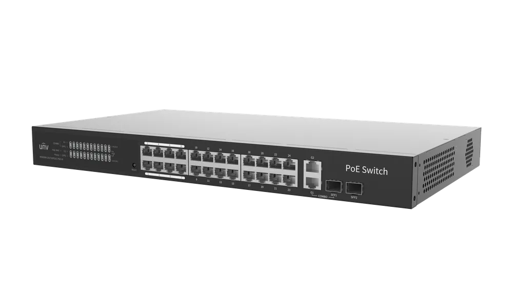 Thumbnail 2 for Uniview NSW3000-25GT1GP1GC-POE-IN Cloud Managed Gigabit Ethernet PoE Switch