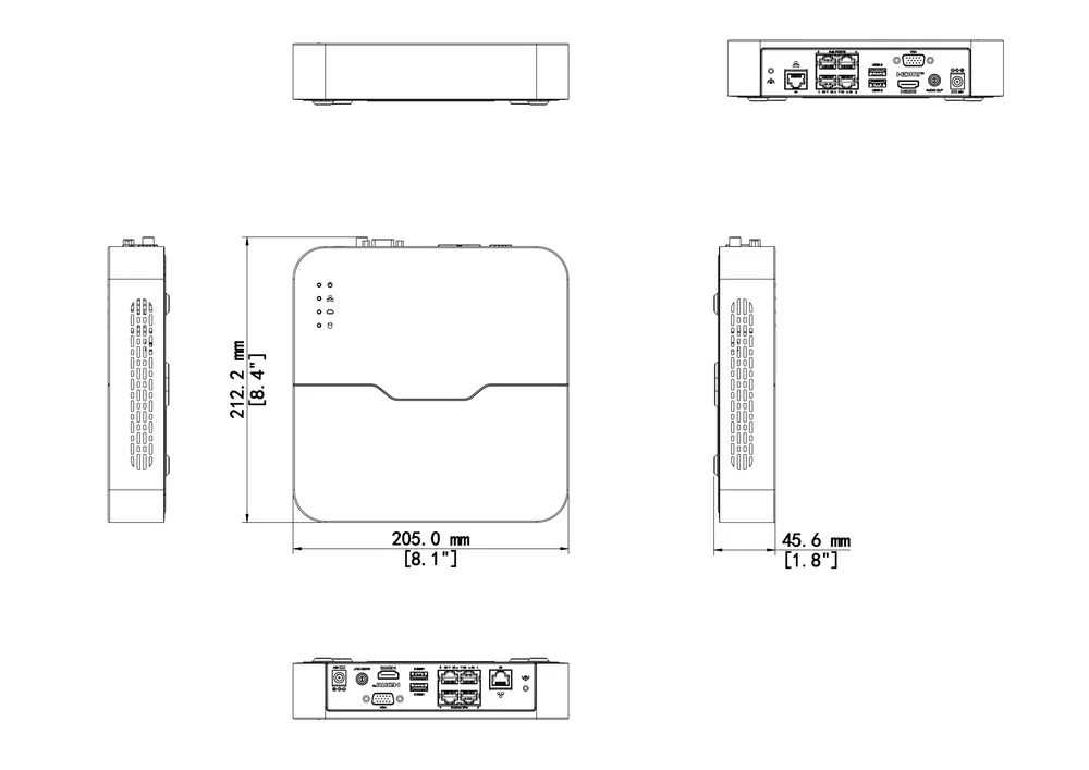 Uniview NVR301-LS3-P Series Network Video Recorder