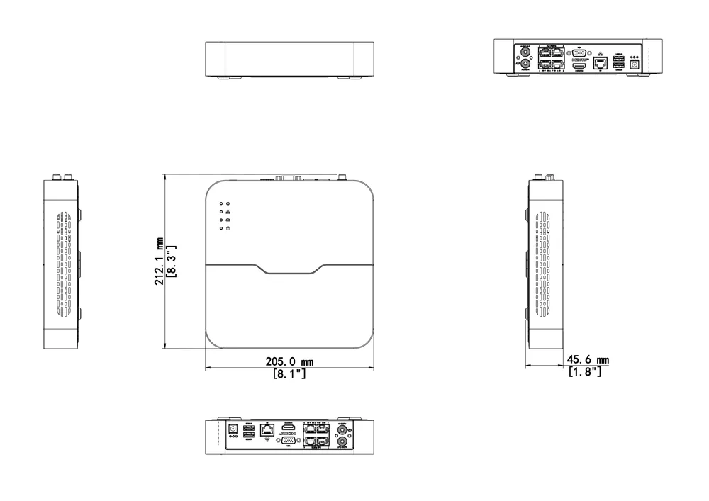 Thumbnail 4 for Uniview NVR501-B-LP-IQ Series Network Video Recorder