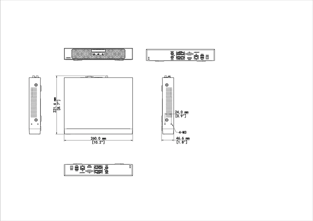 Uniview NVR501-B-P Series Network Video Recorder