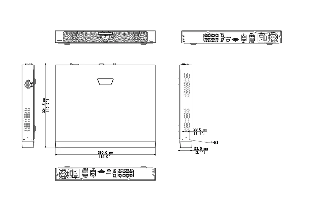 Thumbnail 5 for Uniview NVR502-B-P Series Network Video Recorder