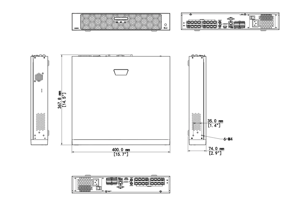 Thumbnail 5 for Uniview NVR504-B-P Series Network Video Recorder