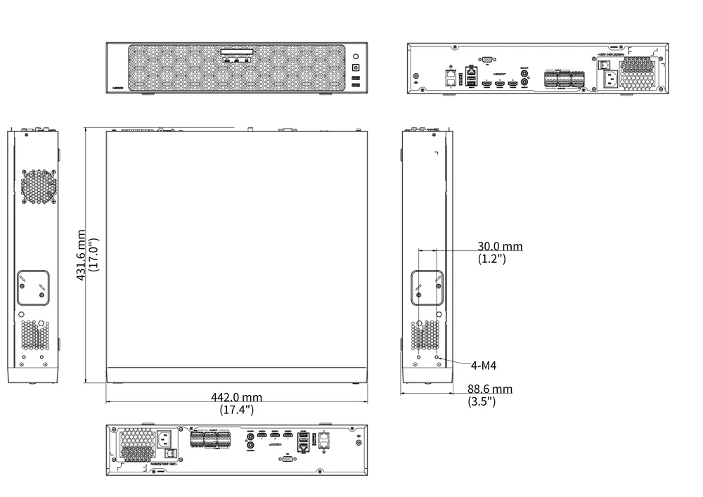 Uniview NVR504-X-IQ Series Network Video Recorder
