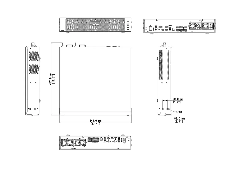 Thumbnail 4 for Uniview NVR508-E-R-IQ Series Network Video Recorder
