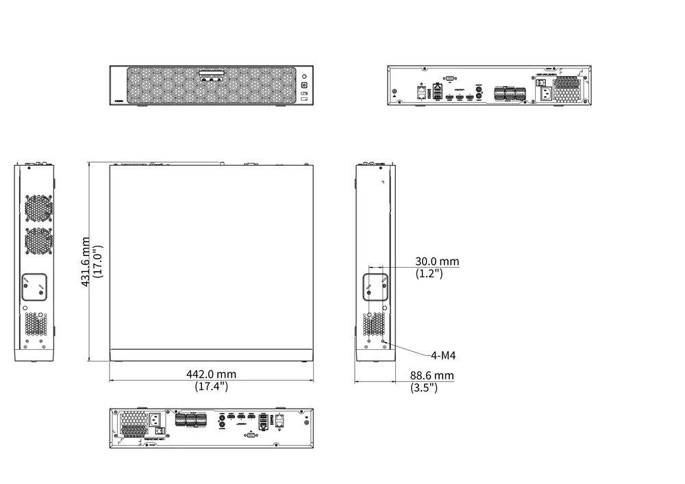 Thumbnail 3 for Uniview NVR508-X-IQ Series Network Video Recorder