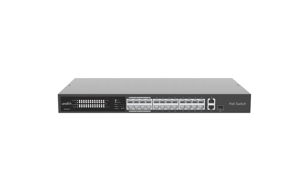 Thumbnail 3 for Uniview Uniarch 24PoE Low Power Switch (SW-2226-LP)