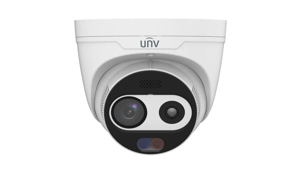 Thumbnail 2 for Uniview TIC3612SA-F7-4F6AC-I1 Thermal & Optical Bi-spectrum Network Dome Camera