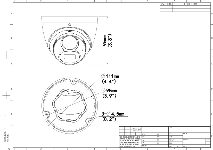 Thumbnail 4 for Uniview UAC-T125-AF40M-W 5MP ColorHunter HD Fixed Turret Analog Camera