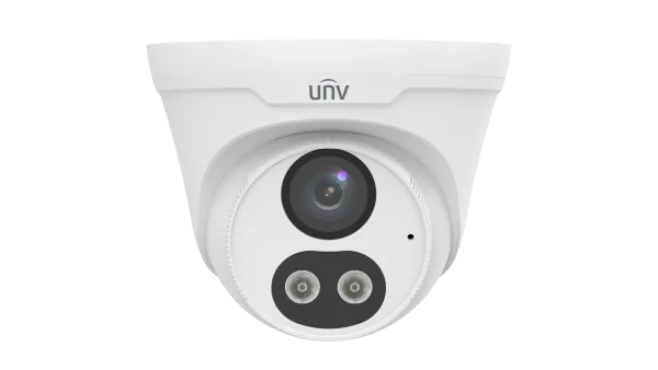 Uniview UAC-T142-ACF28(40)LM-DL 2MP Fixed Two-way Audio & Active Deterrence Dual-light Turret Analog Camera