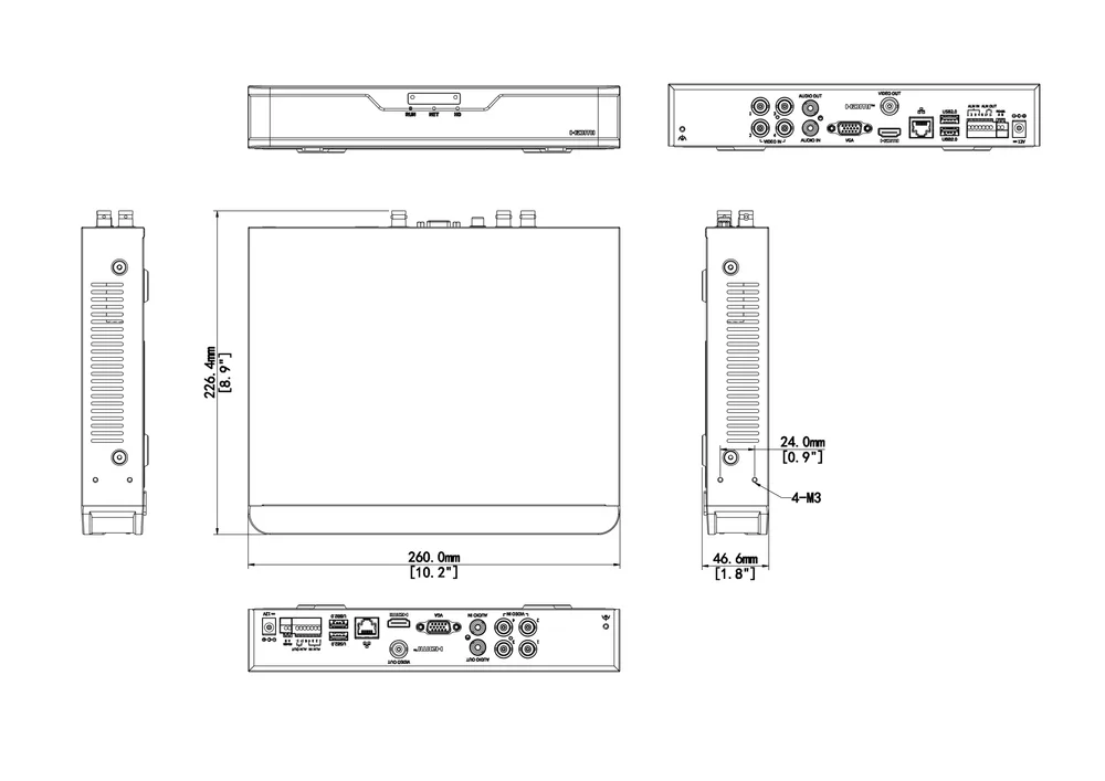 Uniview XVR301-Q3 Series Digital Video Recorder
