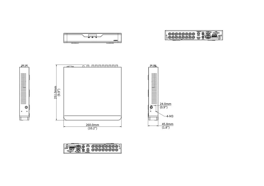 Uniview XVR301-16Q3 Digital Video Recorder