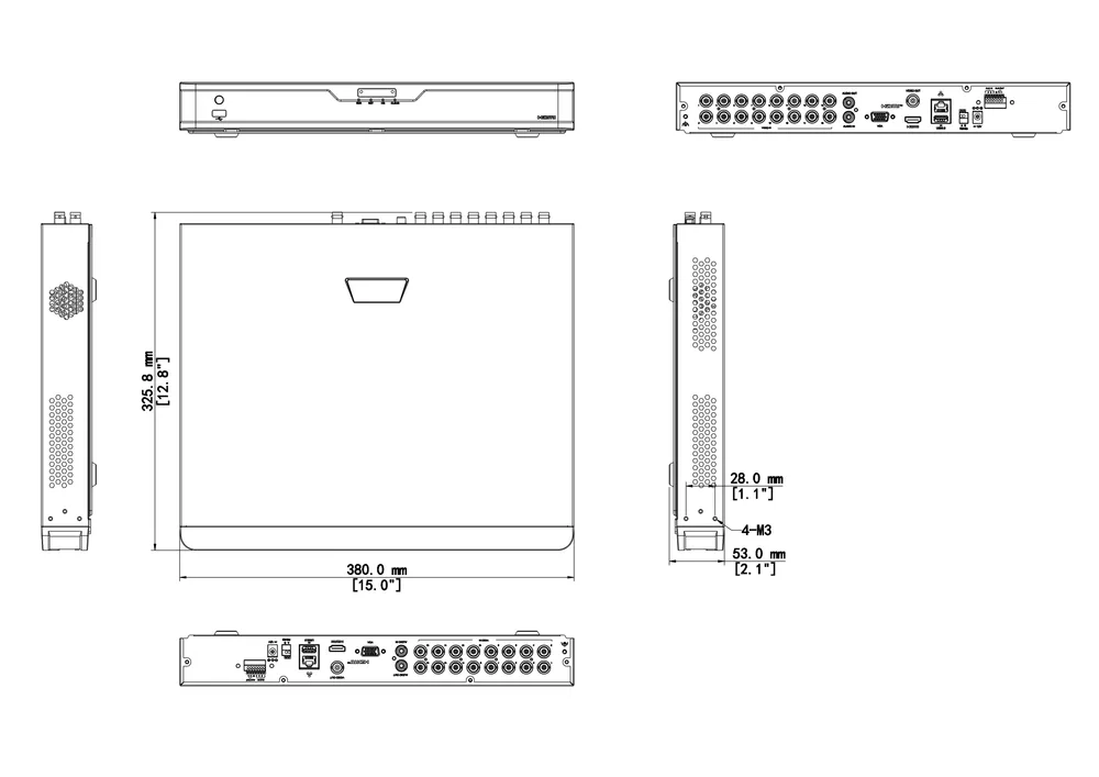 Uniview XVR302-16Q3 Digital Video Recorder