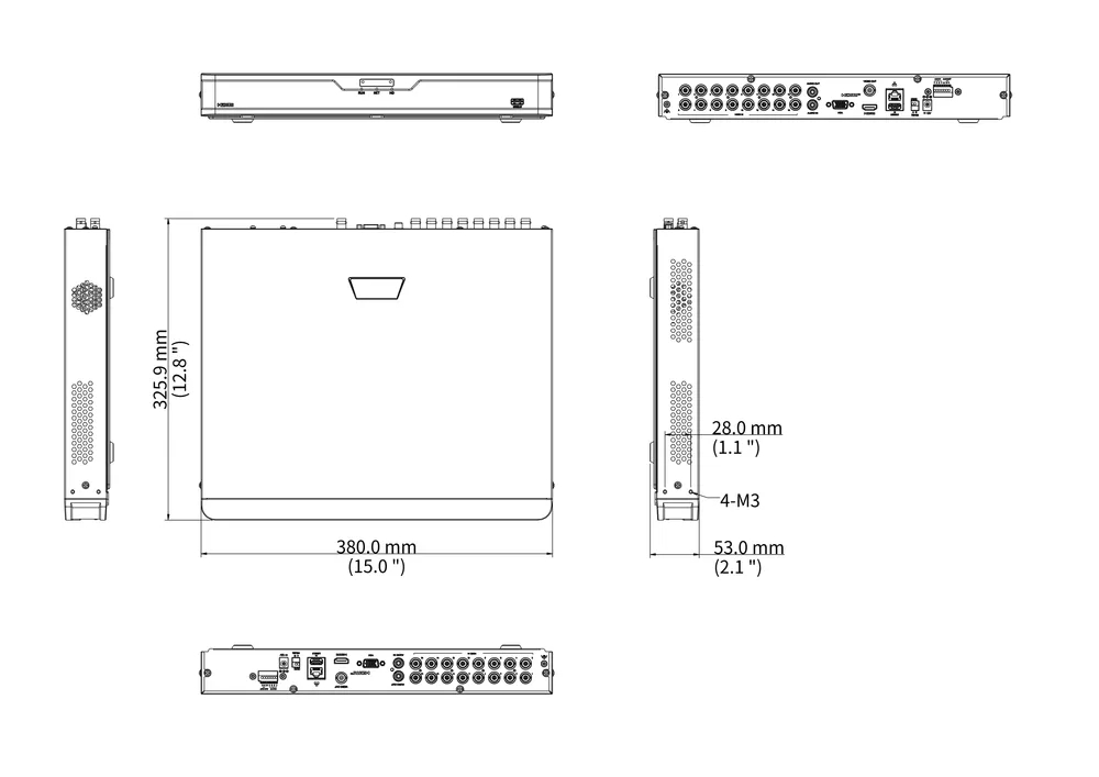 Uniview XVR302-Q4 Series Digital Video Recorder