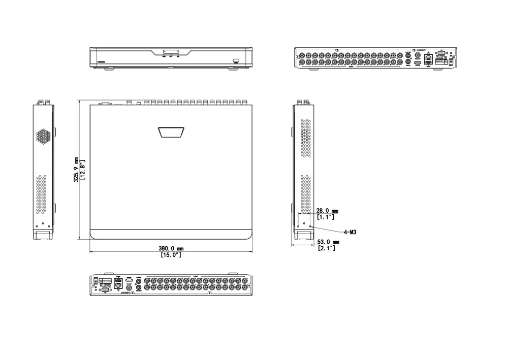 Uniview XVR302-32Q3 Digital Video Recorder