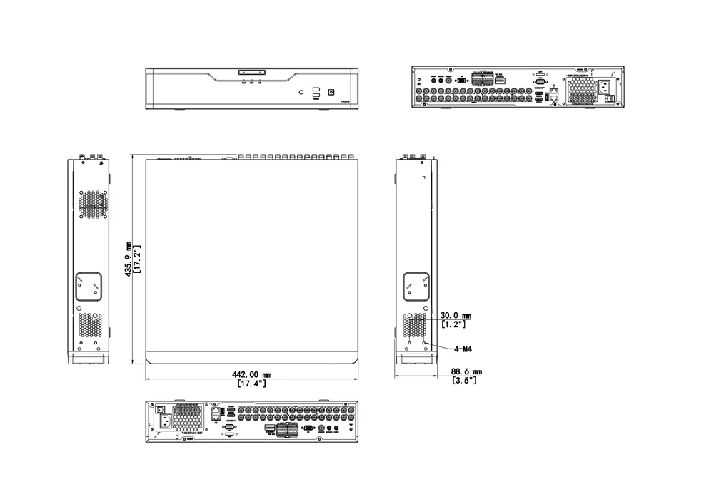 Thumbnail 5 for Uniview XVR304-32Q3 Digital Video Recorder