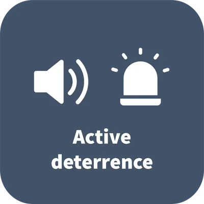 Uniview IPC6312LFW-AX4C-VG 2MP LightHunter Active Deterrence PTZ Camera feature 1